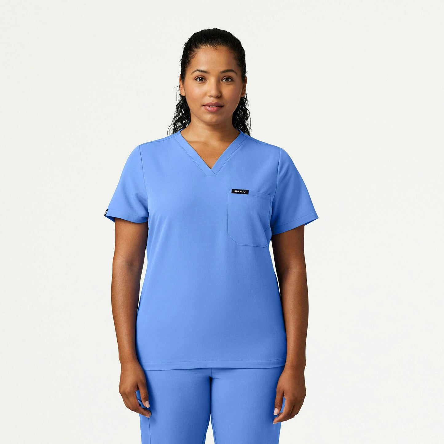 Rhena Slim Essential 1-Pocket Scrub Top