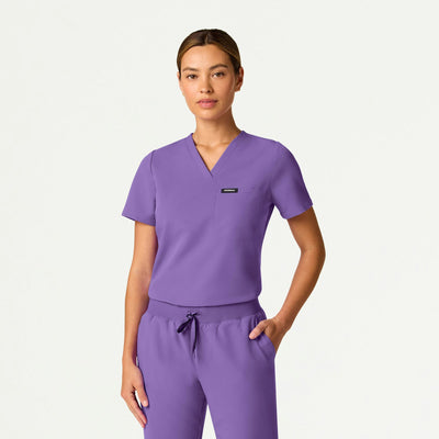 Rhena Slim Essential 1-Pocket Scrub Top