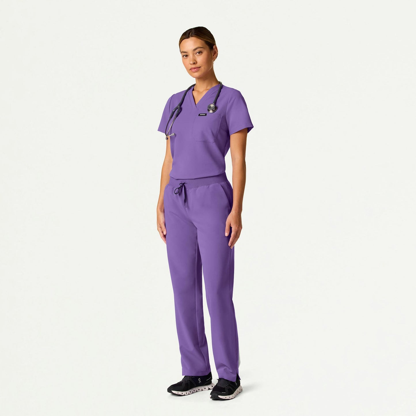 Rhena Slim Essential 1-Pocket Scrub Top