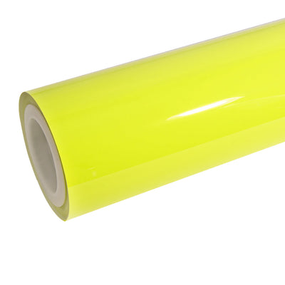 High Glossy Chartreuse Yellow Vinyl Wrap