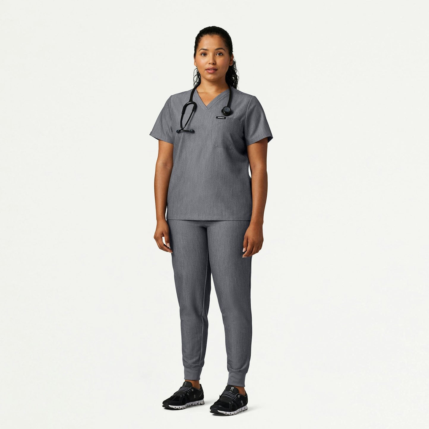 Rhena Slim Essential 1-Pocket Scrub Top