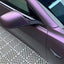 Matte Black Purple Vinyl Wrap