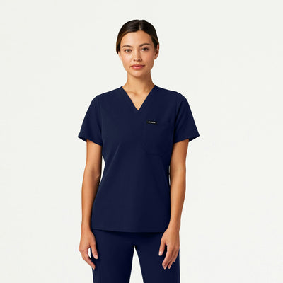 Rhena Slim Essential 1-Pocket Scrub Top