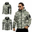 Men's Outdoor Waterproof Soft Shell Hooded Jacket