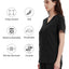 Nurse Uniform Work T-Shirt V Neck With Pockets