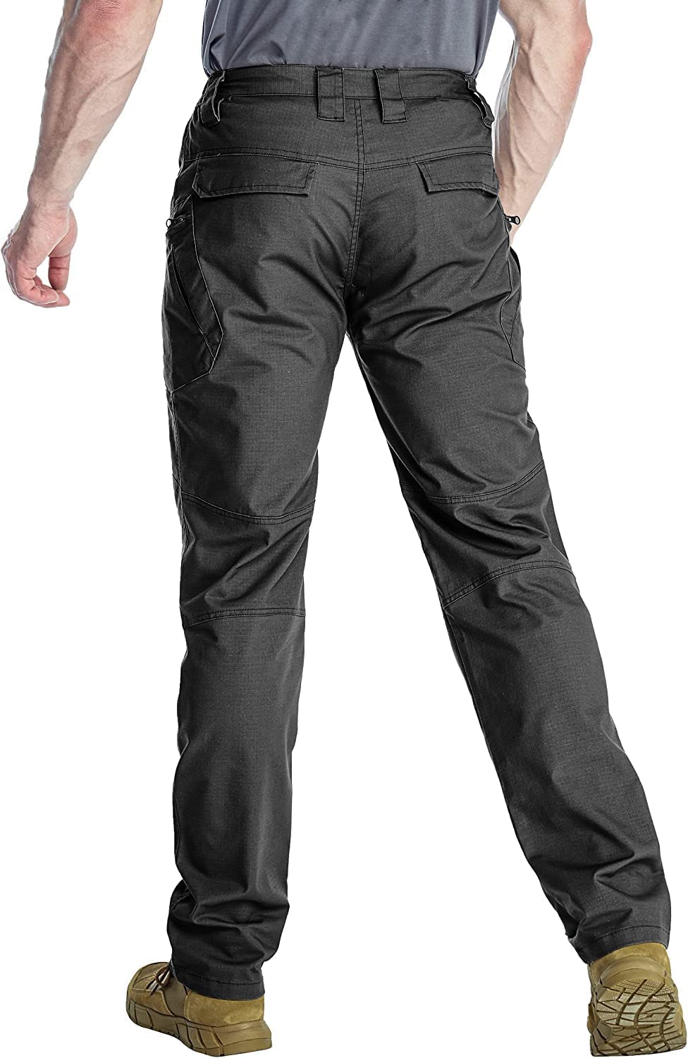 Tactical Pants Water Repellent Hiking Casual Pant Without belt