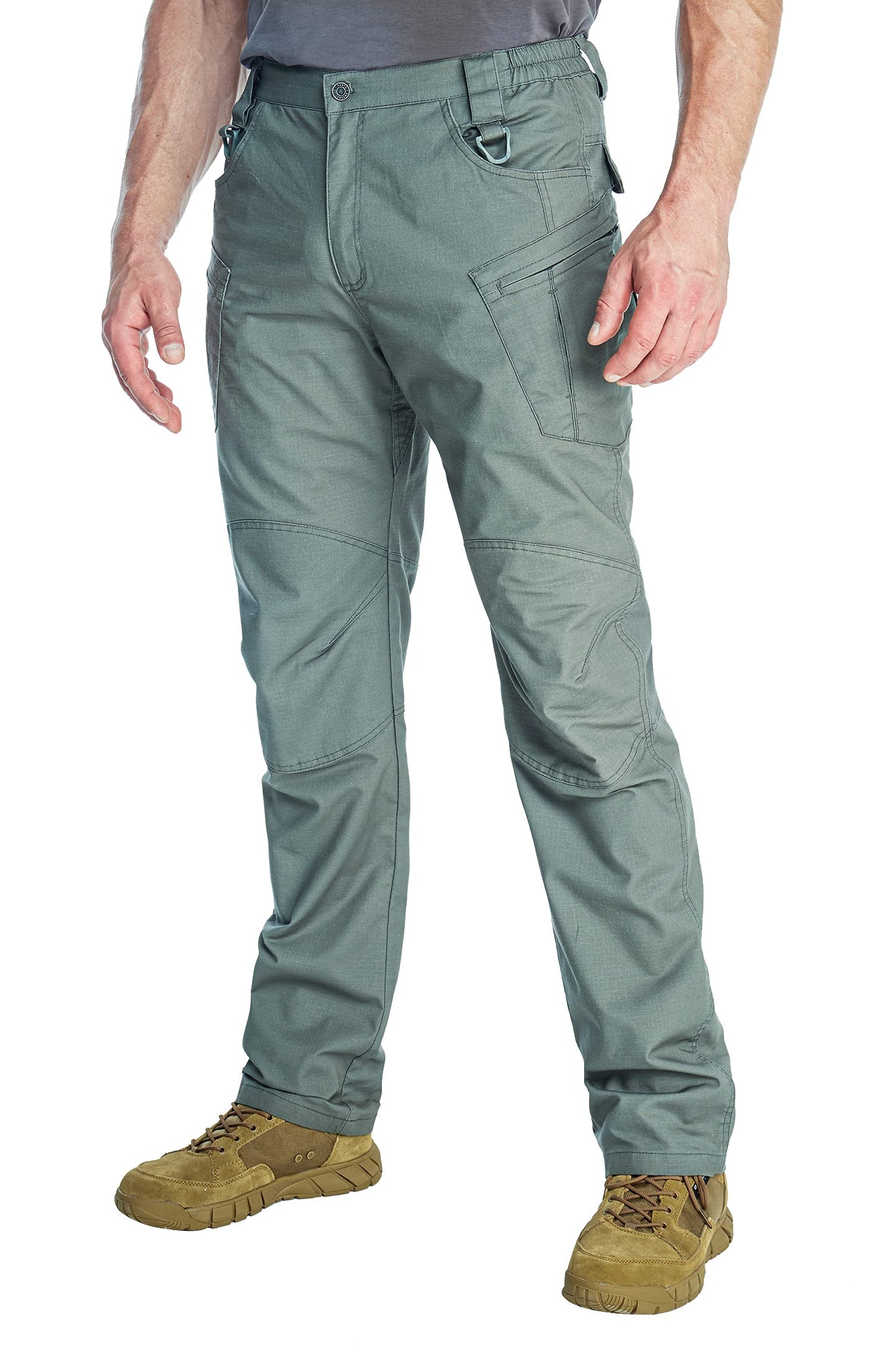 Tactical Pants Water Repellent Hiking Casual Pant Without belt