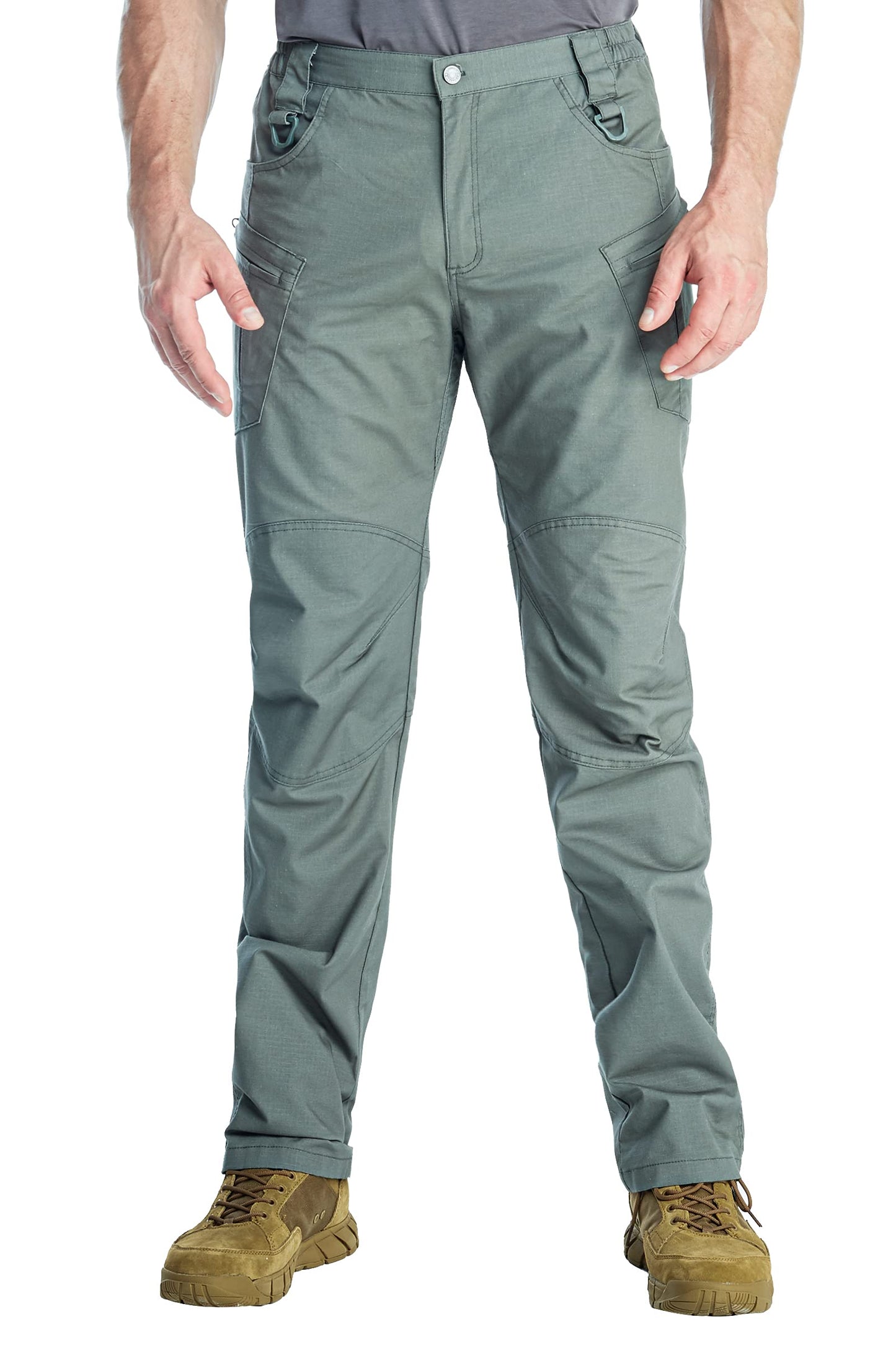 Tactical Pants Water Repellent Hiking Casual Pant Without belt