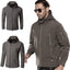 Men's Outdoor Waterproof Soft Shell Hooded Jacket