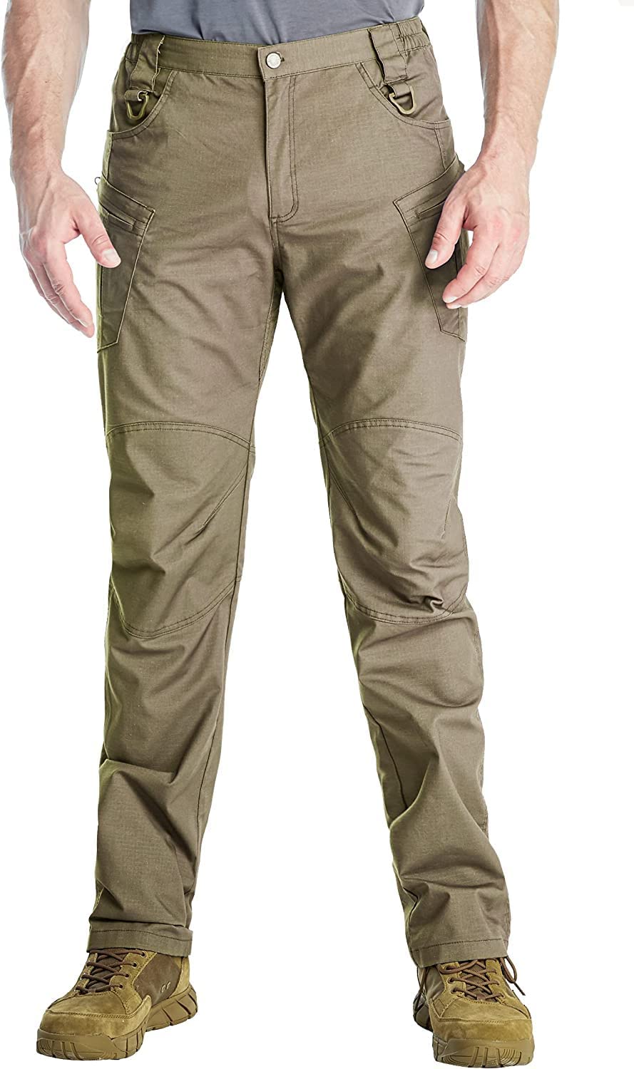 Tactical Pants Water Repellent Hiking Casual Pant Without belt