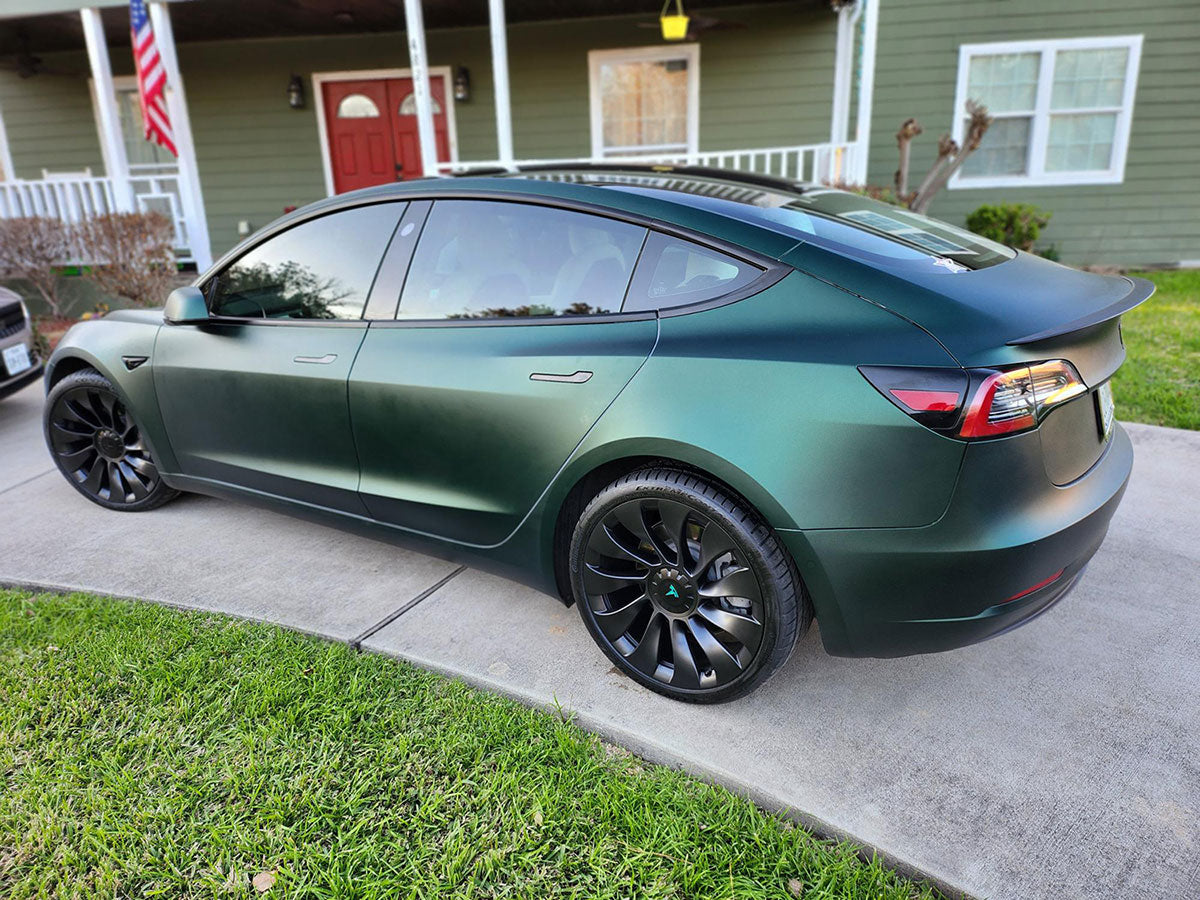 Matte Metallic Hunter Green Vinyl Wrap