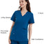 Nurse Uniform Work T-Shirt V Neck With Pockets