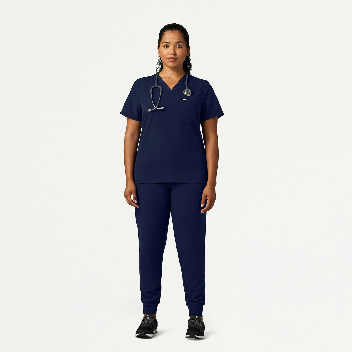 Rhena Slim Essential 1-Pocket Scrub Top