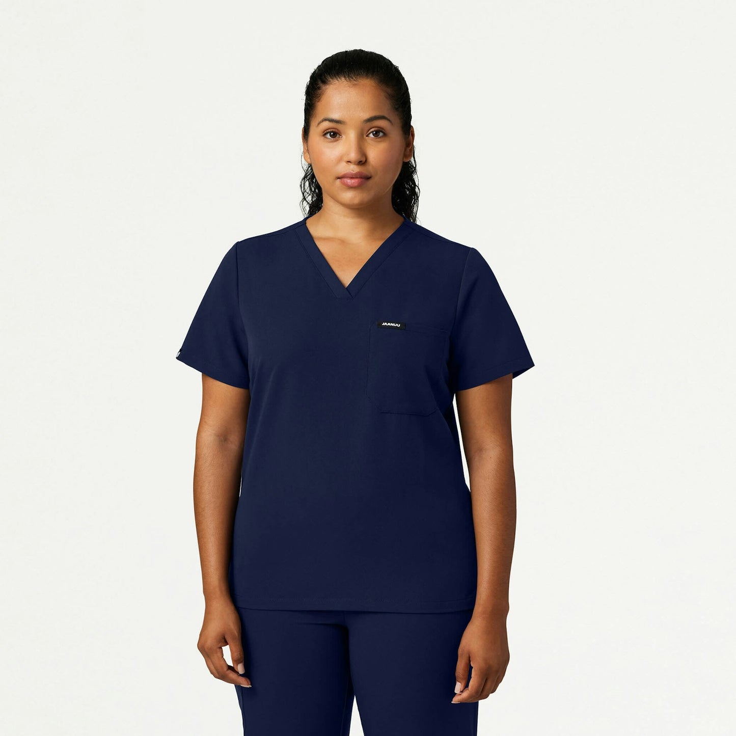 Rhena Slim Essential 1-Pocket Scrub Top