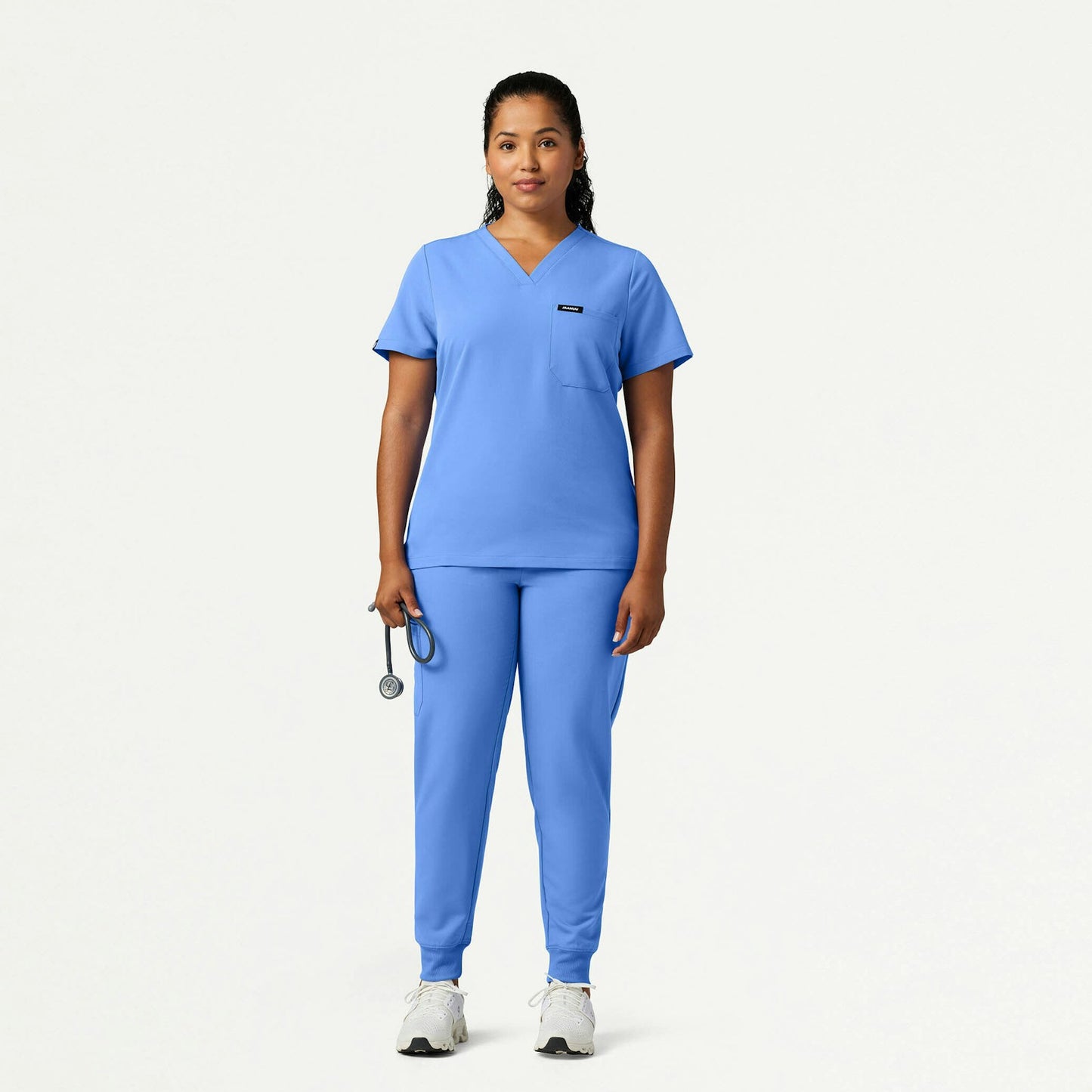 Rhena Slim Essential 1-Pocket Scrub Top