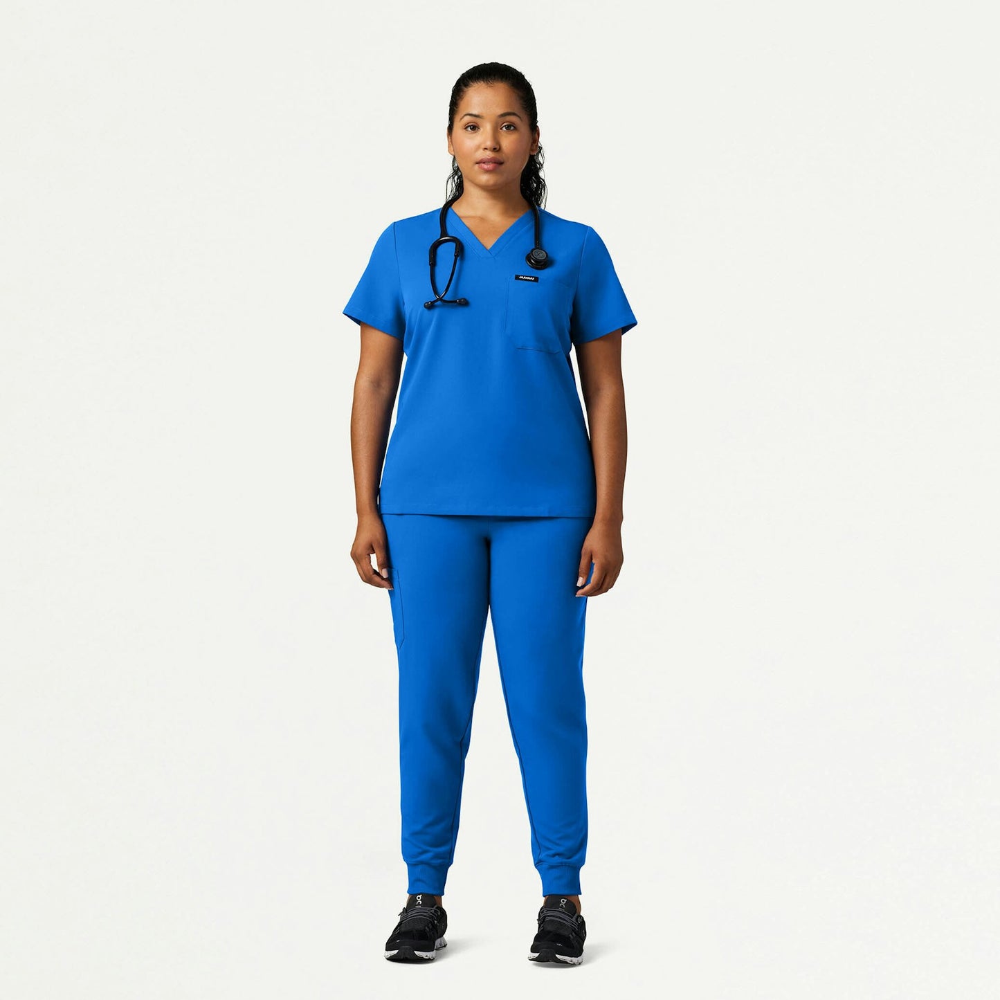 Rhena Slim Essential 1-Pocket Scrub Top