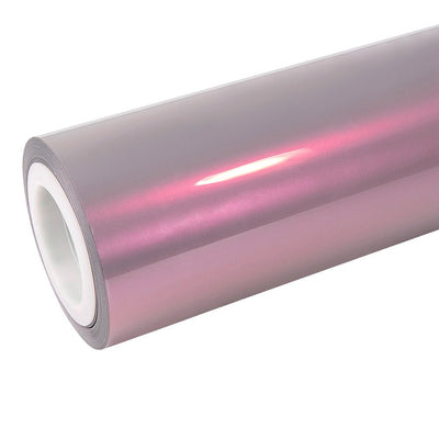 Candy Metallic Grey Pink Vinyl Wrap - Motyle