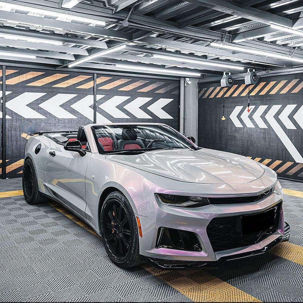 Candy Metallic Grey Pink Vinyl Wrap - Motyle