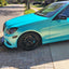 Candy Metallic Neon Ice Blue Vinyl Wrap - Motyle