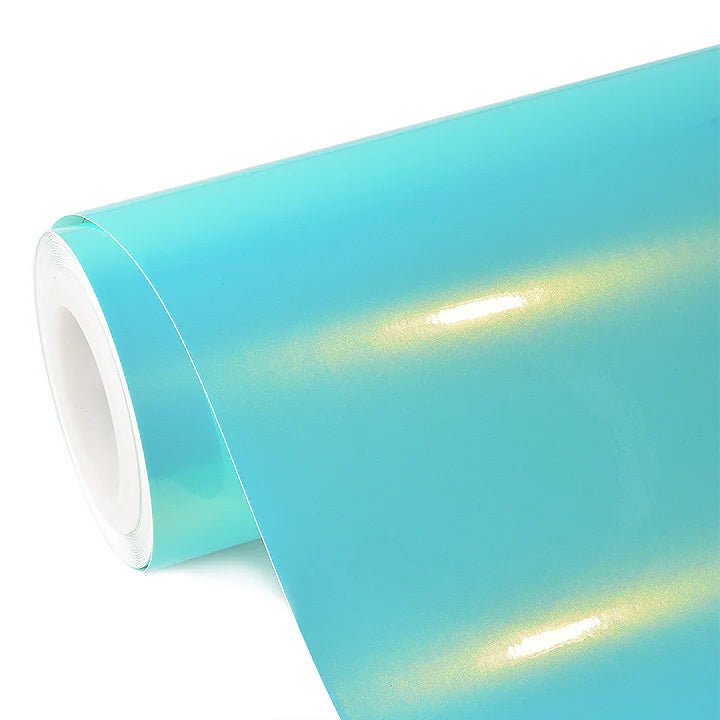 Candy Metallic Neon Ice Blue Vinyl Wrap - Motyle