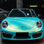 Candy Metallic Neon Ice Blue Vinyl Wrap - Motyle