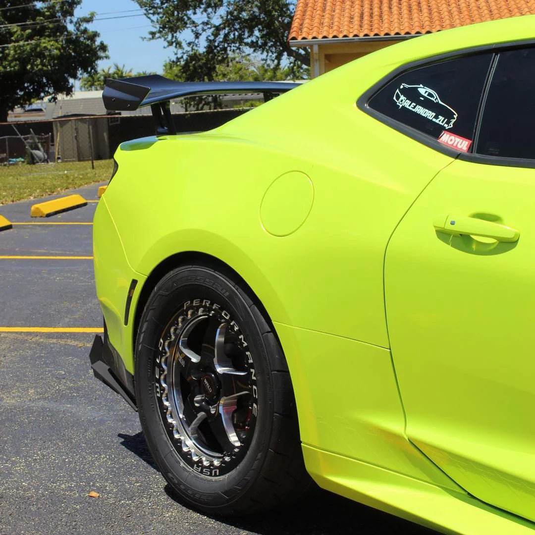 Candy Metallic Neon Yellow Vinyl Wrap - Motyle