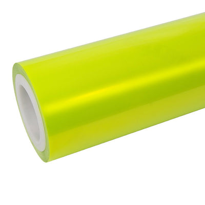 Candy Metallic Neon Yellow Vinyl Wrap - Motyle