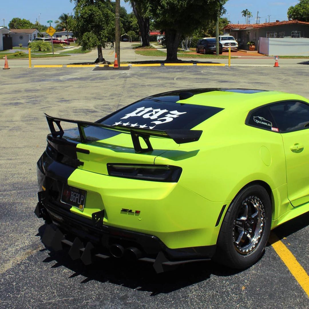 Candy Metallic Neon Yellow Vinyl Wrap - Motyle