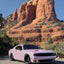 Candy Metallic Pink White Vinyl Wrap - Motyle