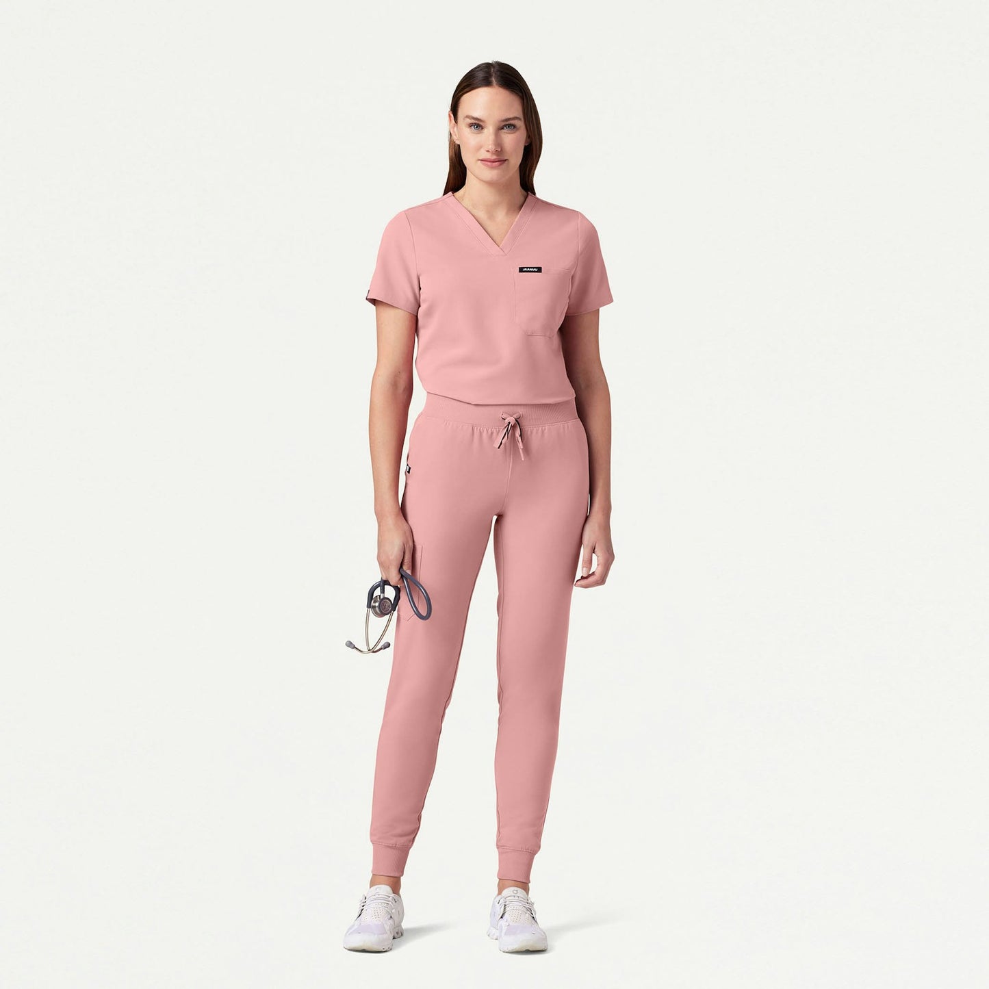 Rhena Slim Essential 1-Pocket Scrub Top