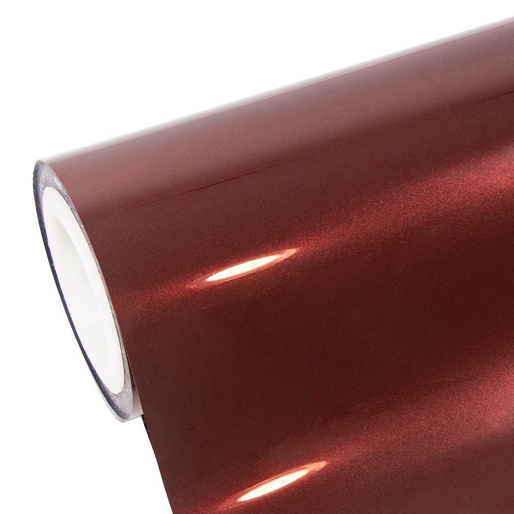 Glossy Metallic Cherry Red Vinyl Wrap - Motyle