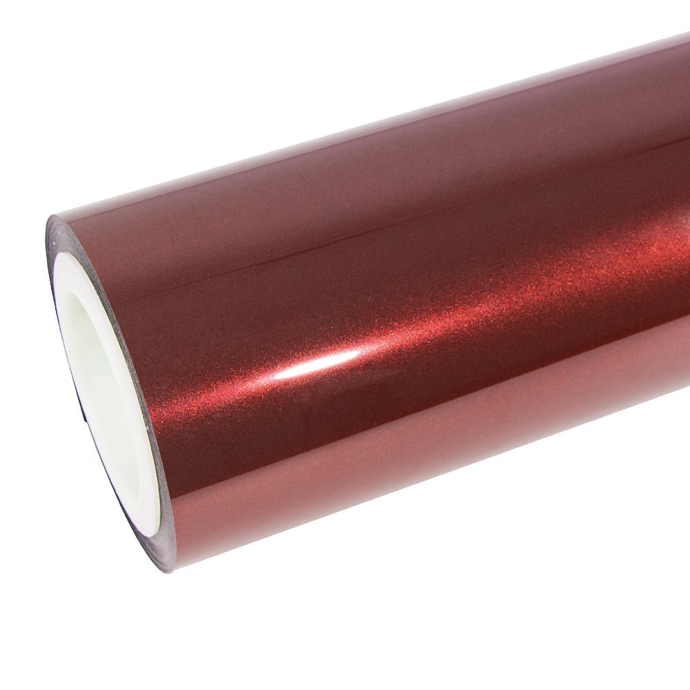 Glossy Metallic Cherry Red Vinyl Wrap - Motyle