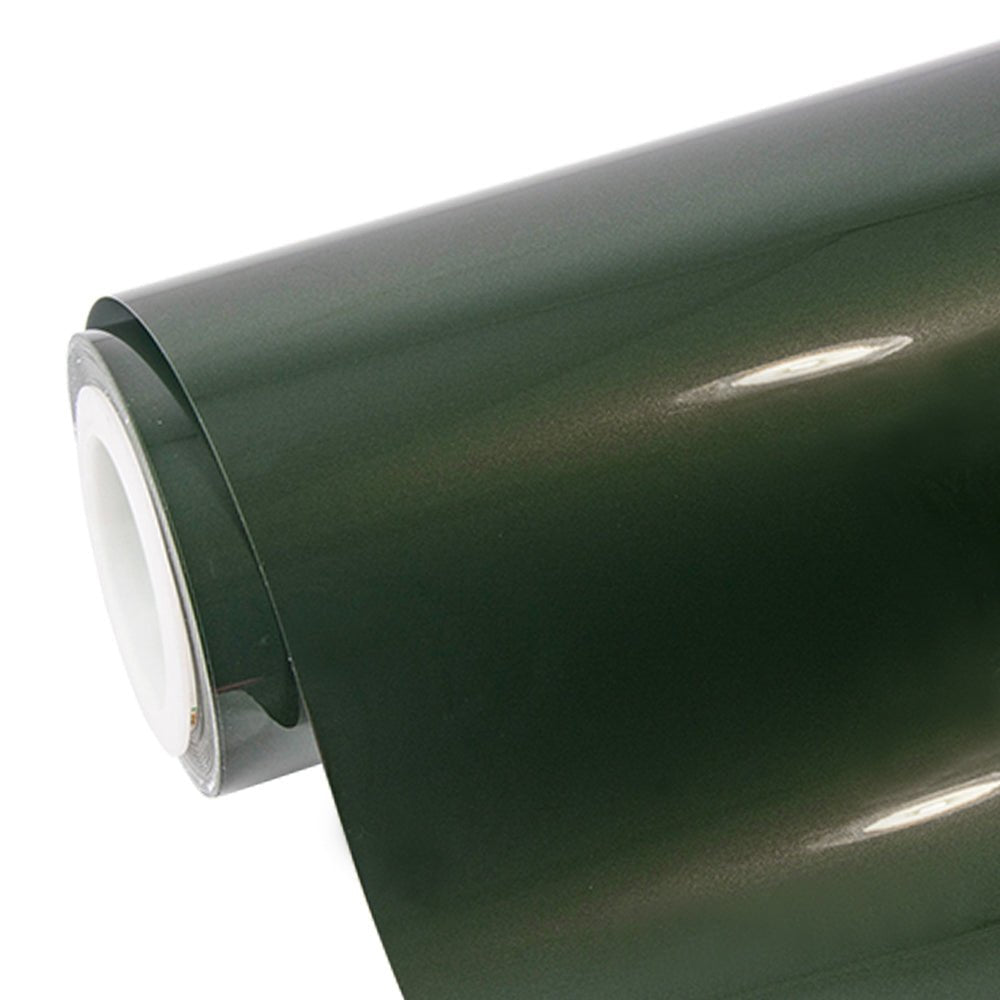 Glossy Metallic District Green Vinyl Wrap - Motyle