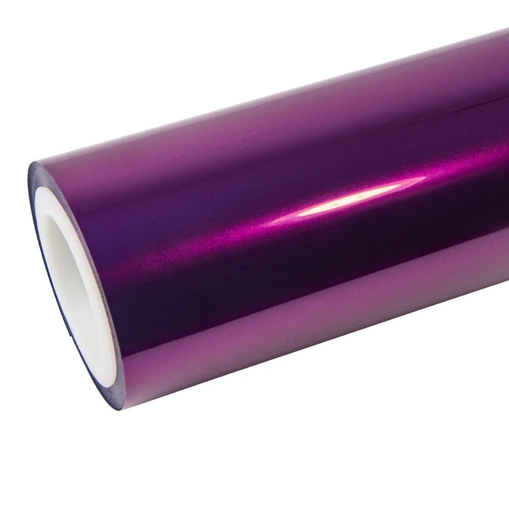 Glossy Metallic Grape Purple Vinyl Wrap - Motyle