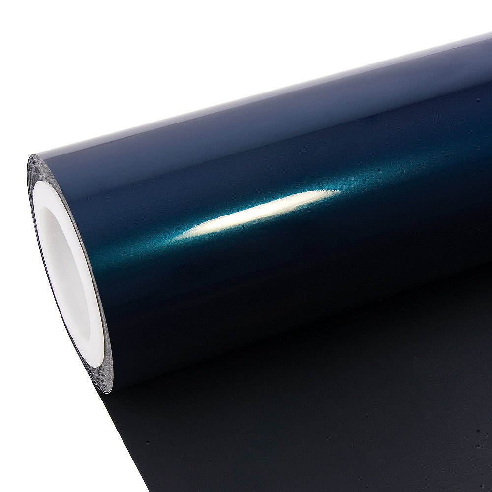 Glossy Metallic Indigo Blue Vinyl Wrap - Motyle