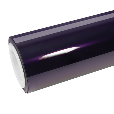 Glossy Metallic Midnight Purple Vinyl Wrap - Motyle