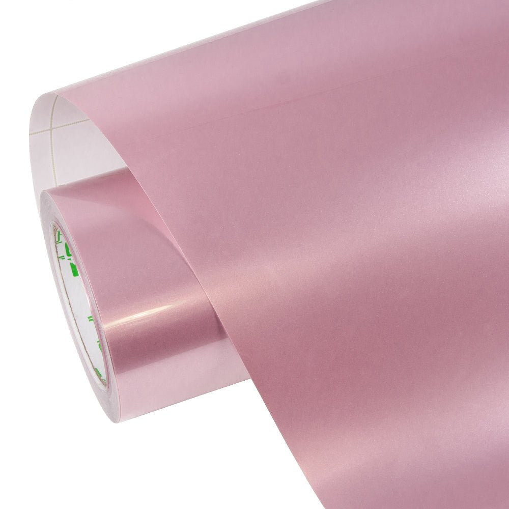 Glossy Metallic Passion Pink Vinyl Wrap - Motyle