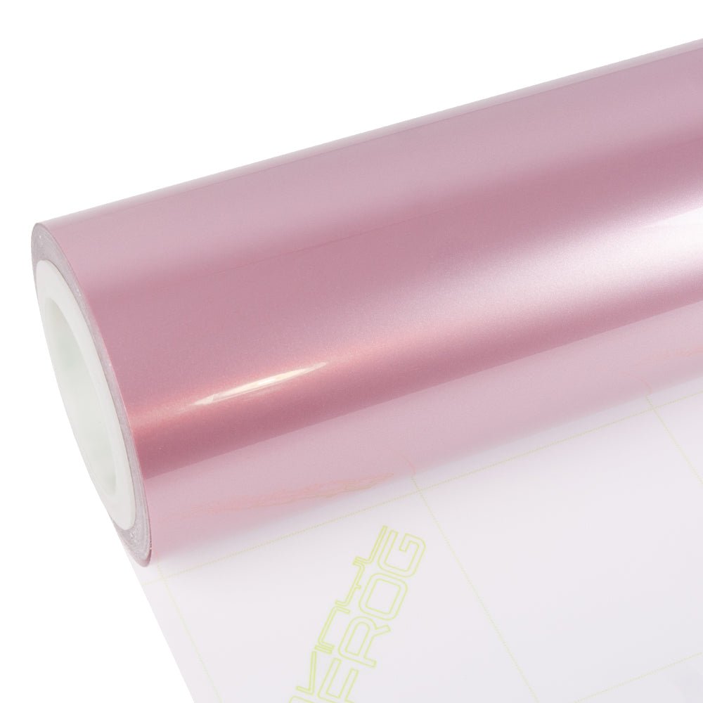 Glossy Metallic Passion Pink Vinyl Wrap - Motyle