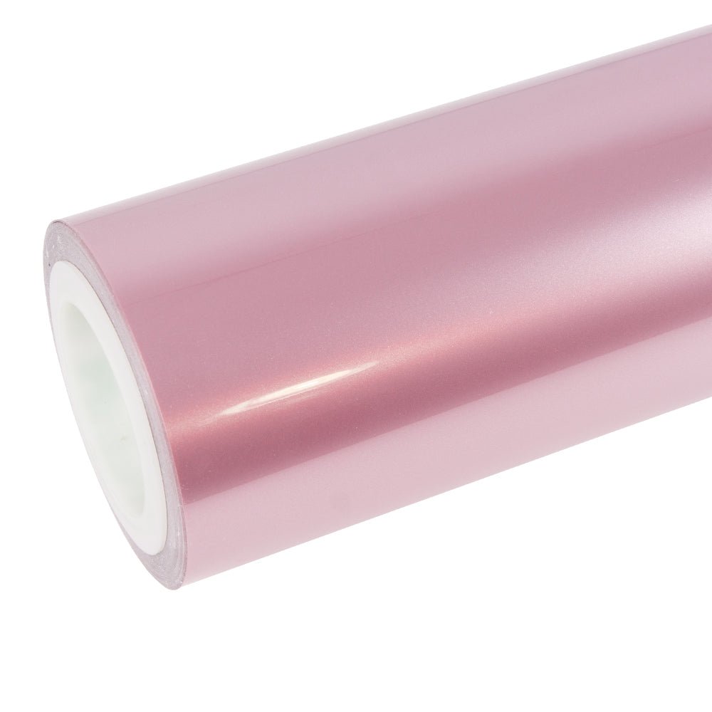 Glossy Metallic Passion Pink Vinyl Wrap - Motyle