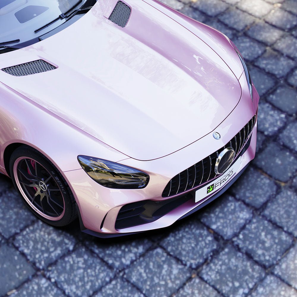 Glossy Metallic Passion Pink Vinyl Wrap - Motyle