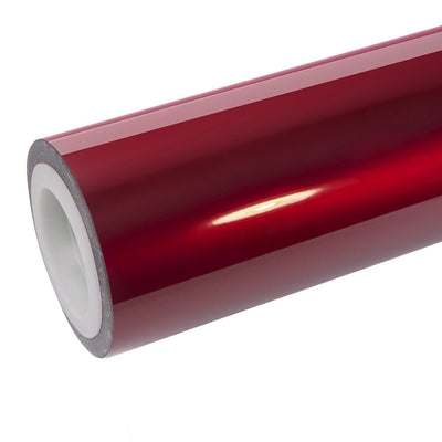 Glossy Metallic Raspberry Red Vinyl Wrap - Motyle