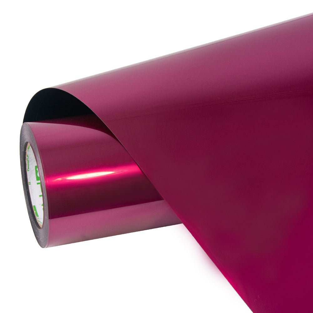 Glossy Metallic Rubellite Purple Vinyl Wrap - Motyle