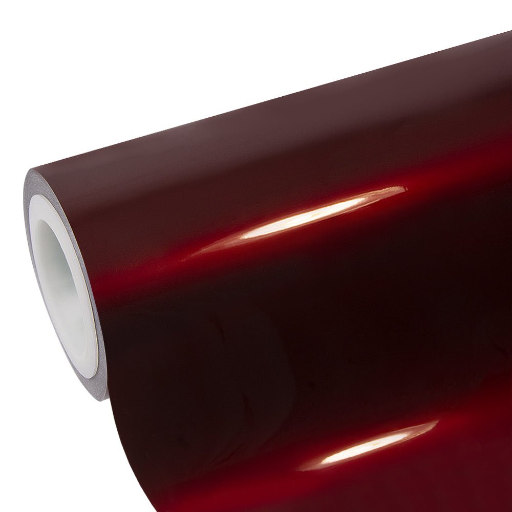 Glossy Metallic Rufous Red Vinyl Wrap - Motyle