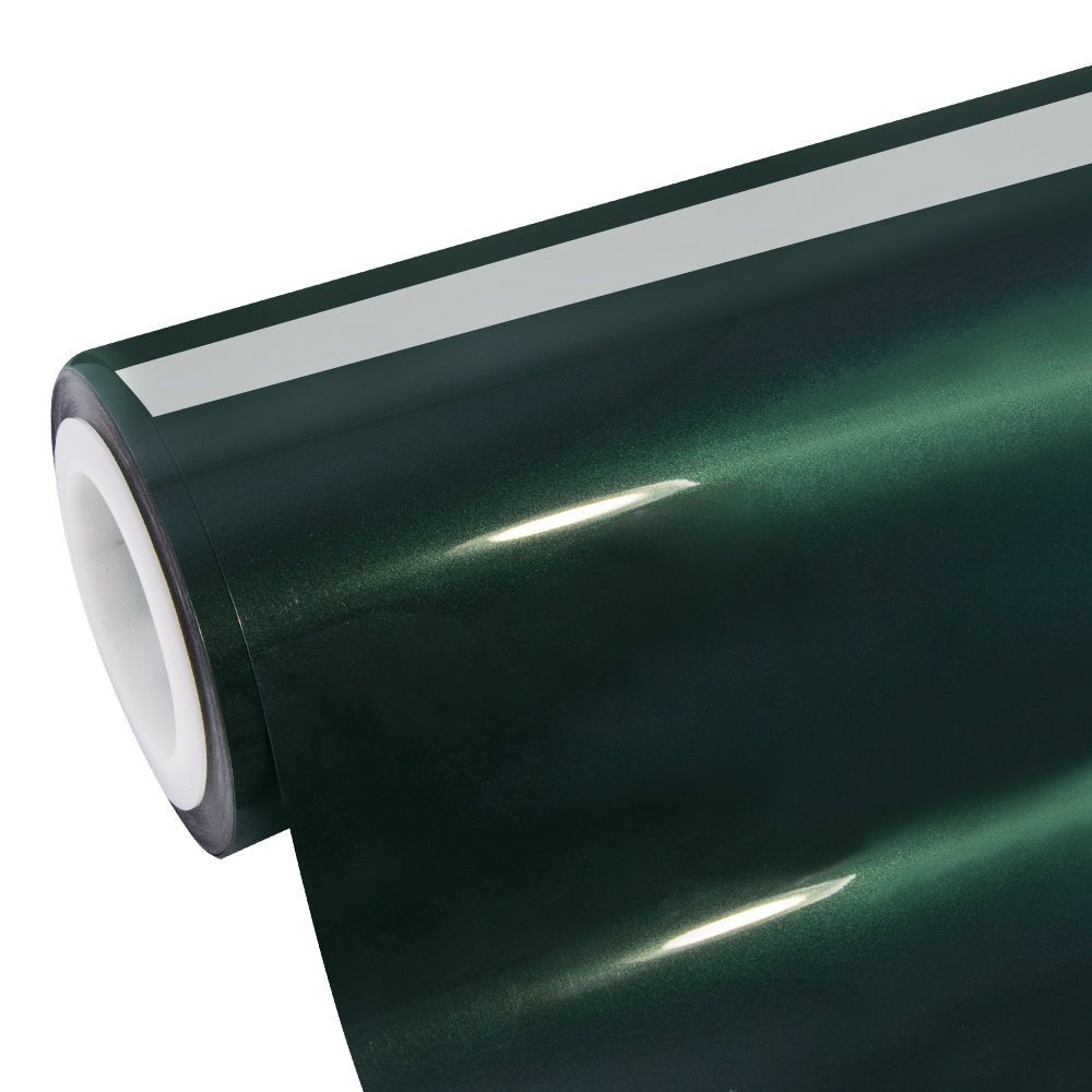 Glossy Metallic Sacramento Green Vinyl Wrap - Motyle