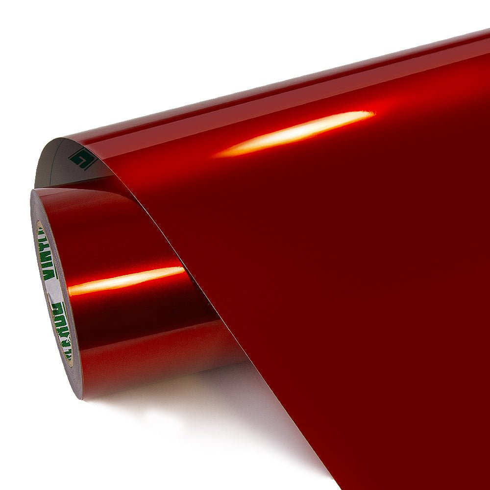 Glossy Metallic Vampire Red Vinyl Wrap - Motyle