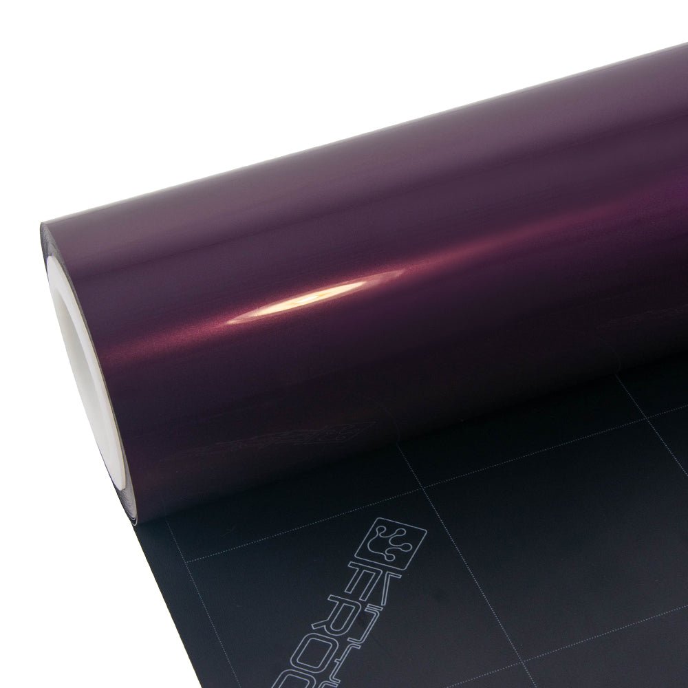 Glossy Metallic Victoria Violet Vinyl Wrap - Motyle