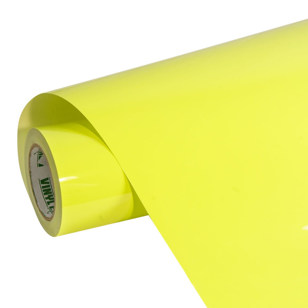 High Glossy Chartreuse Yellow Vinyl Wrap - Motyle