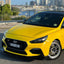 High Glossy Racing Yellow Vinyl Wrap - Motyle