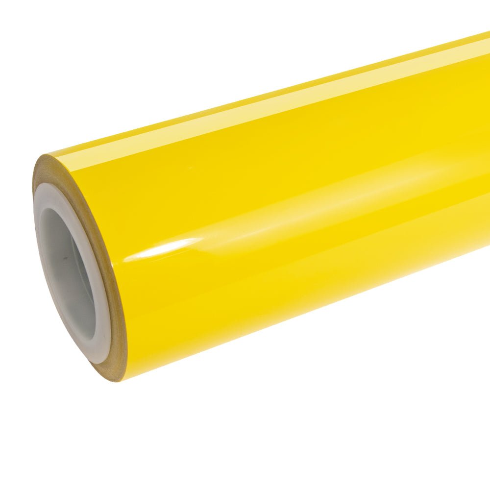 High Glossy Racing Yellow Vinyl Wrap - Motyle