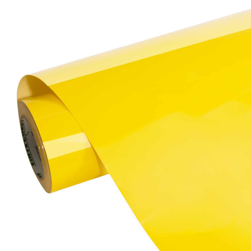 High Glossy Racing Yellow Vinyl Wrap - Motyle